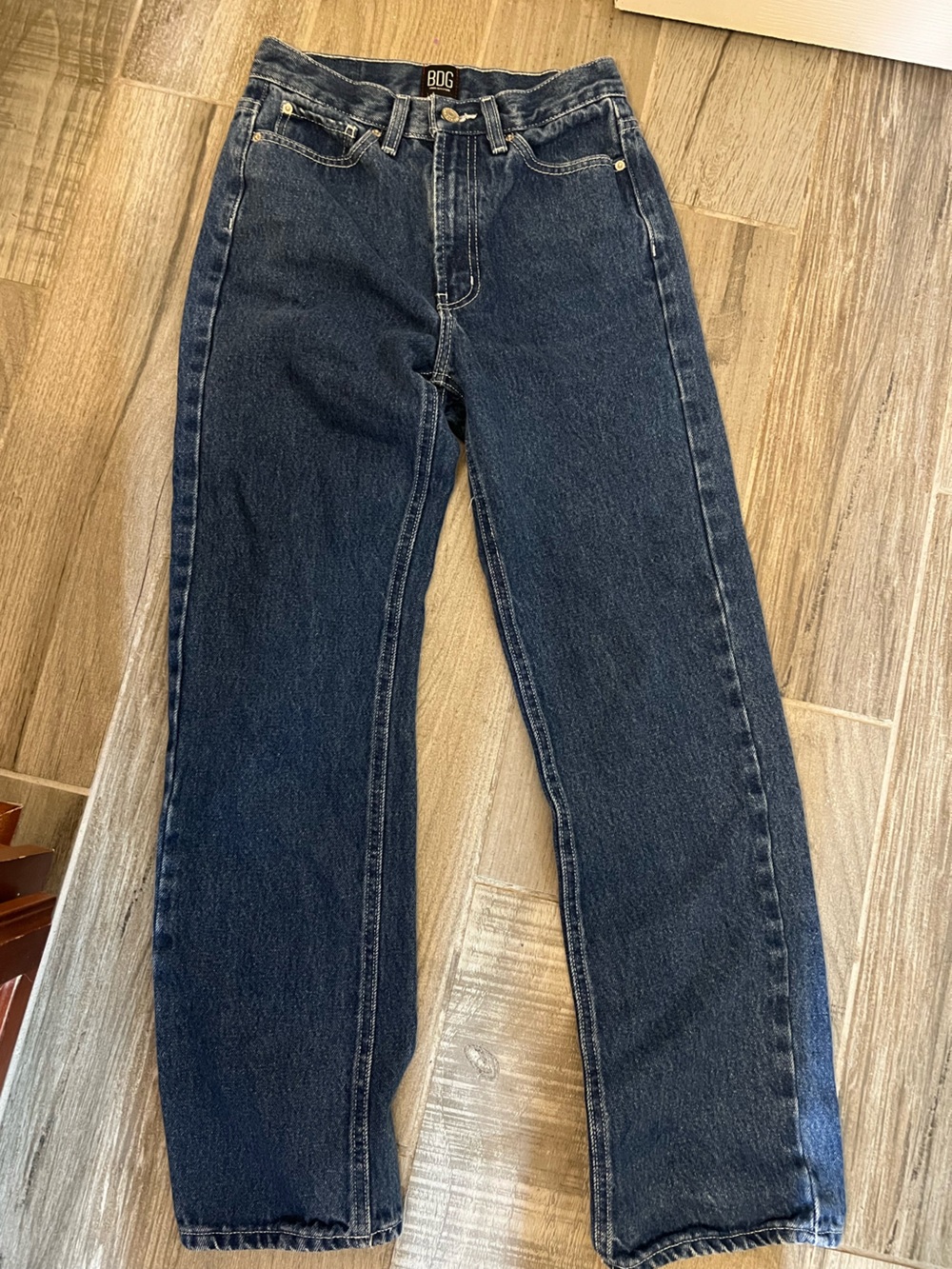 BDG Cowboy Jean Dark Blue Women’s Straight-Leg Jeans